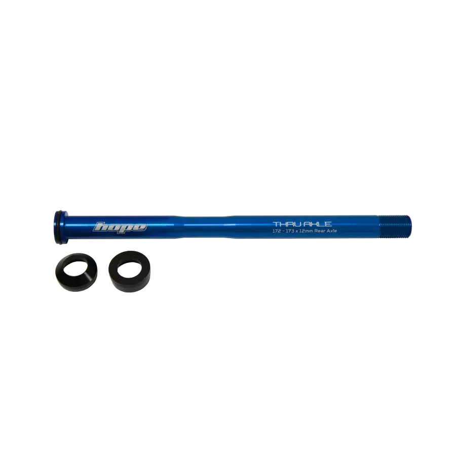 Hope Thru Axle Rear 172-173 Brand New Blue HTAR173B. Full Manufacturer's Warranty
